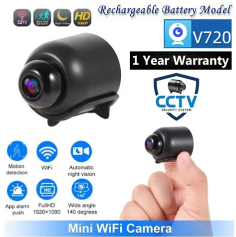 Mini X5 WiFi CCTV Camera 1080P